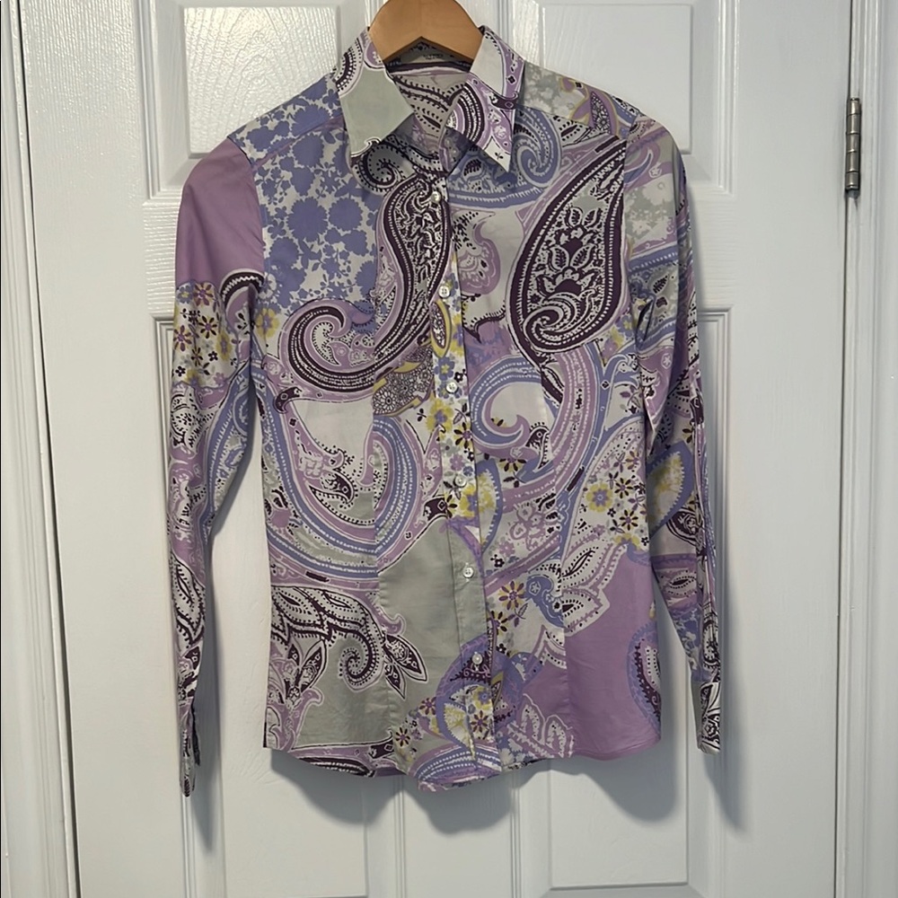 Etro Multicolor Paisley Women's Blouse